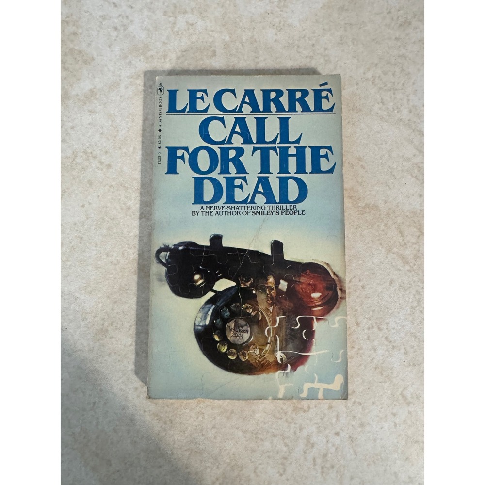 John le Carre Call for the Dead Bantam Books Paperback 1979 George Smiley Novel